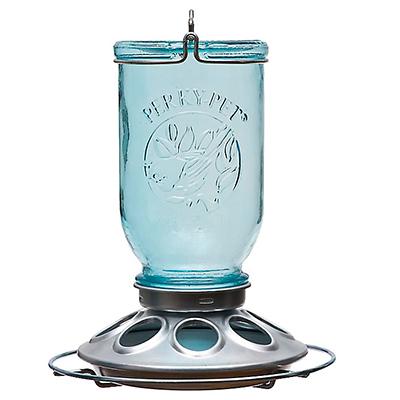 Mason Jar Seed Feeder