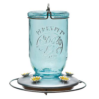 Mason Jar Hummingbird Feeder