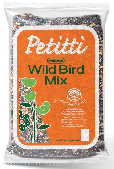 Petitti Wild Bird Mix 20lb