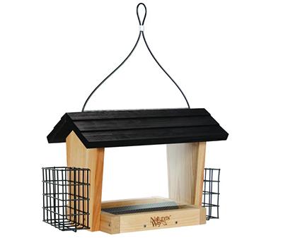 Cedar Hopper and Suet Feeder 6qt