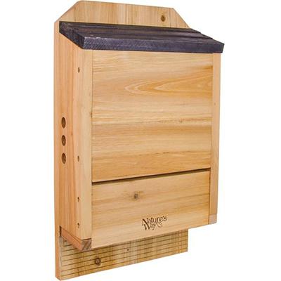 Triple Chamber Cedar Bat House