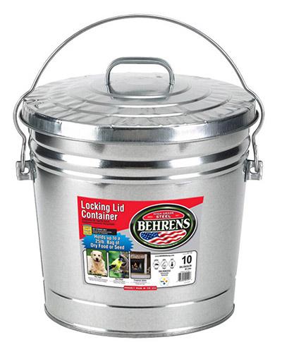 Seed Storage Can 10 gallon