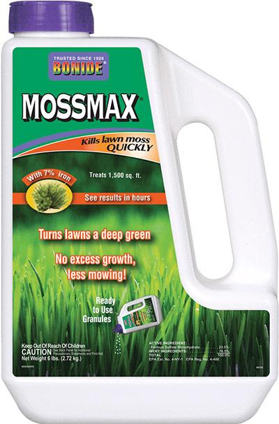 MossMax&reg; moss control granules 6lb jug
