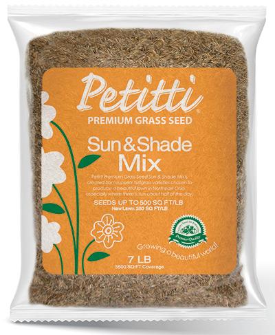 Petitti Premium Sun & Shade grass seed mix 7lb