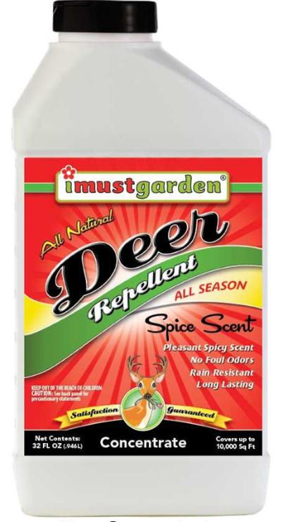 I Must Garden&reg; Deer Repellent Spice 32oz concentrate
