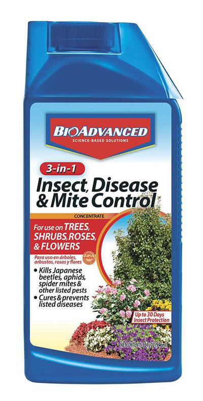 3-In-1 Insect, Disease & Mite Control 32oz concentrate