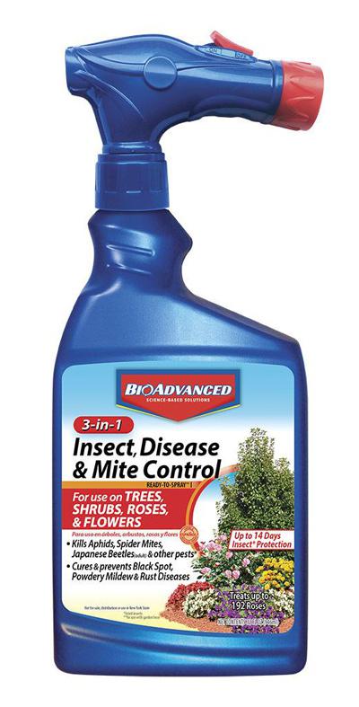 3-In-1 Insect, Disease & Mite Control 32oz hose end