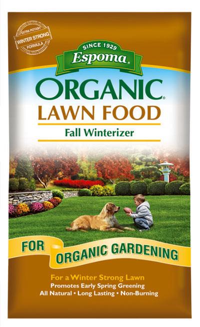 Espoma&reg; Organic #4 Fall Lawn Food 5M