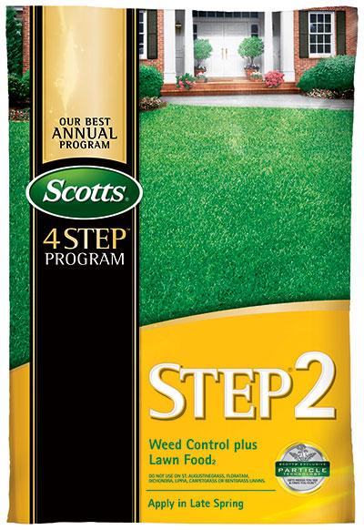 Step&reg; 2 Weed Control plus lawn food 15M