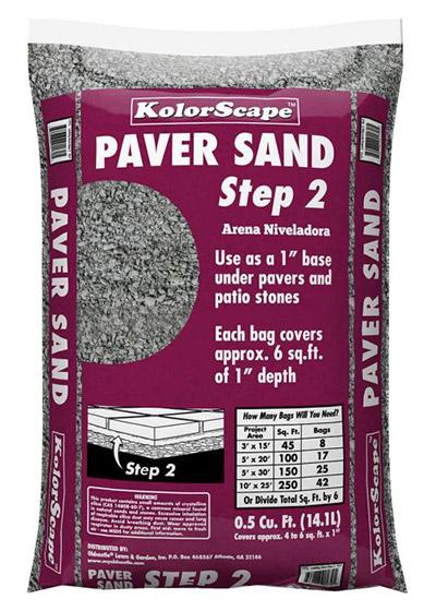 Bagged Paver Leveling Sand .5cf