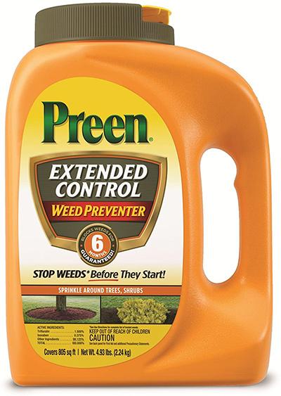 Preen&reg; Extended Control&trade; Garden Weed Preventer 4.93lb