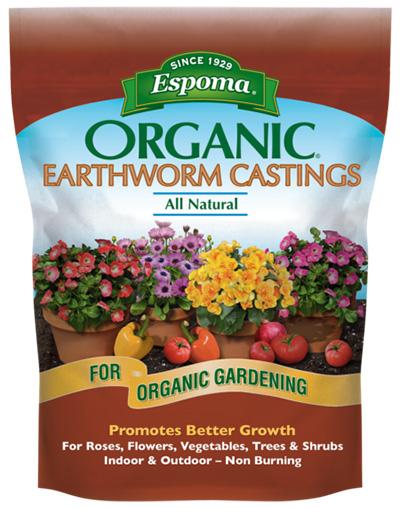 Espoma&reg; Organic Earthworm Castings 4qt