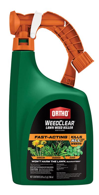 WeedClear&trade; Lawn Weed Killer 32oz hose end