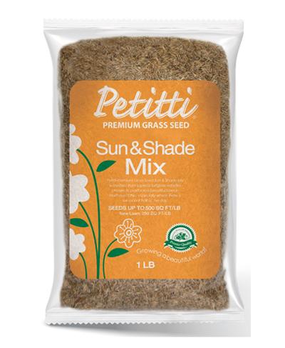Petitti Premium Sun & Shade grass seed mix 1lb