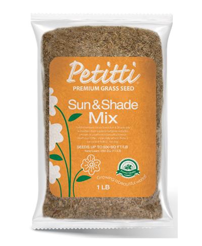 Petitti Premium Sun & Shade grass seed mix 1lb