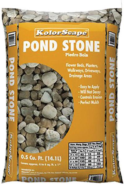 Bagged Pond Stone .5cf