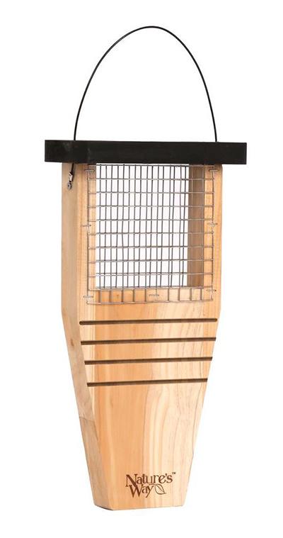 Cedar Tail Prop Suet Feeder