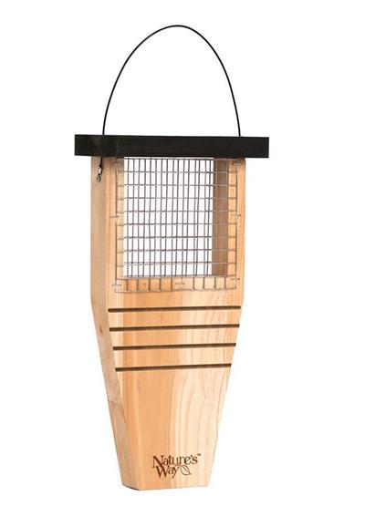 Cedar Tail Prop Suet Feeder