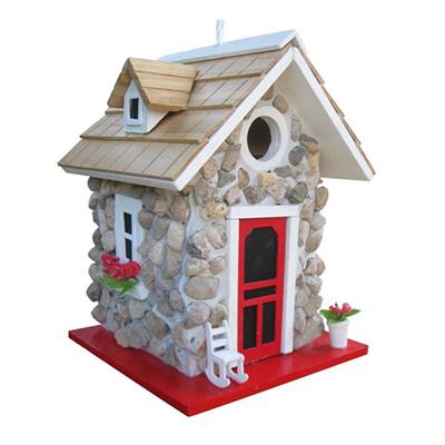 Fieldstone Cottage Birdhouse