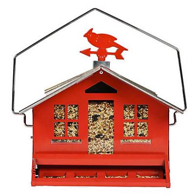 Squirrel B Gon II Feeder red