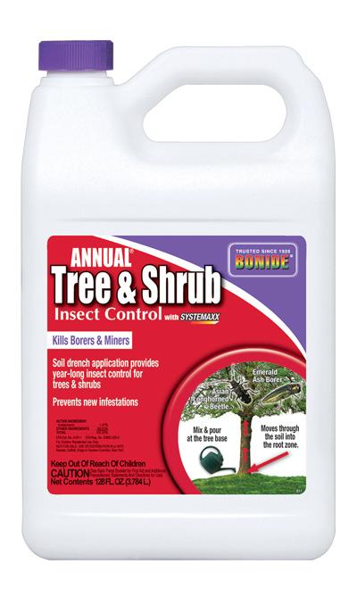 Annual Tree & Shrub Insect Control drench 1 gallon concentrate
