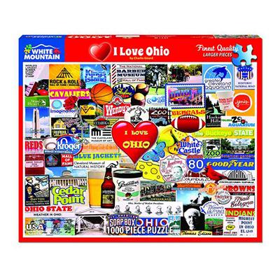 I Love Ohio 1000 Piece Puzzle