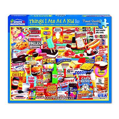 Things I Ate as a Kid 1000 Piece Puzzle