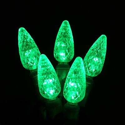 100 Count Green C6 Light Set