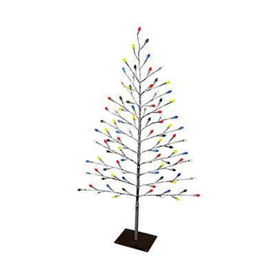 4' Multi Color Stick Tree