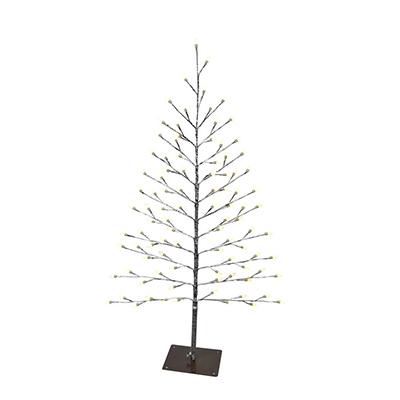 4' Warm White Stick Tree