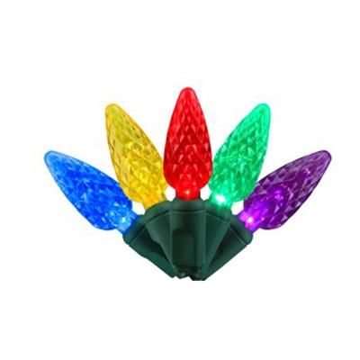 50 Count Multi Color C6 Light Set