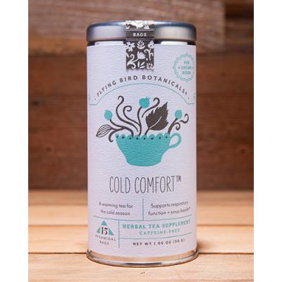 Cold Comfort Tea Bags Tin