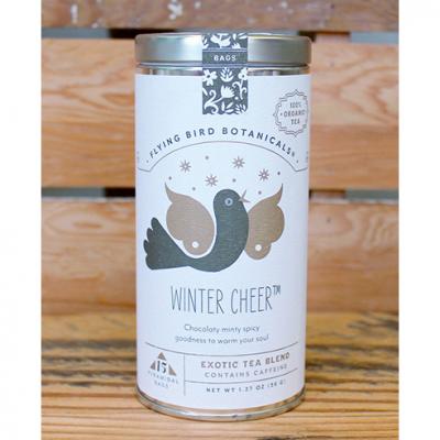 Winter Cheer Tea Bags Tin