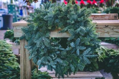 Noble Fir Wreath 30in