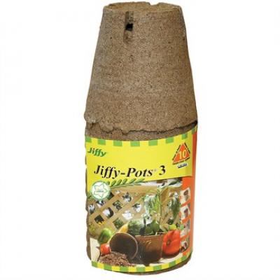 Jiffy&reg; Peat Pots 3 inch 10pk