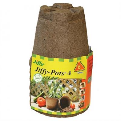 Jiffy&reg; Peat Pots 4 inch