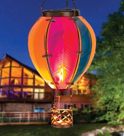  SOLAR HOT AIR RAINBOW LANTERN