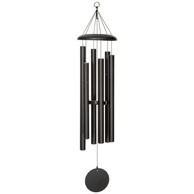 WIND CHIME 6 TUBE BLACK 40"