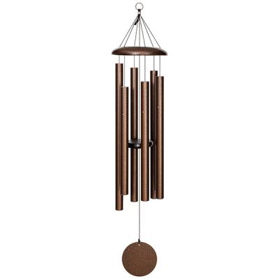 WIND CHIME 6 TUBE 44" COPPER VEIN