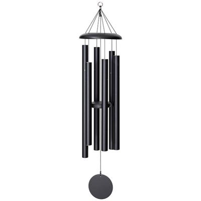 WIND CHIME 6 TUBE 50" BLACK