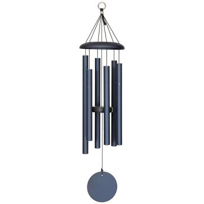 WIND CHIME 6 TUBE MIDNIGHT BLUE 30"