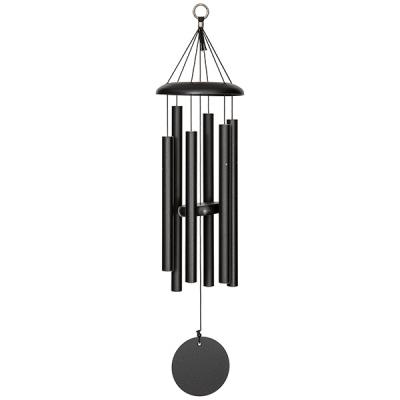 WIND CHIME 6 TUBE BLACK 30"