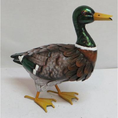 Metal Figure Mallard Duck