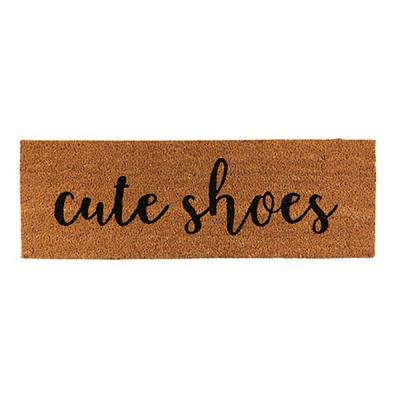 Doormat Coir Cute Shoes
