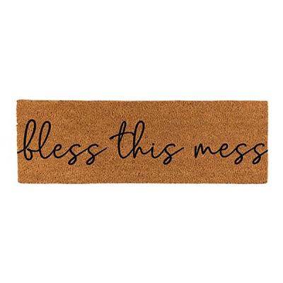 Doormat Coir Bless This Mess