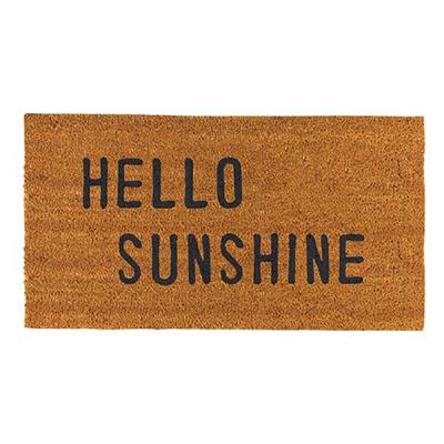 Doormat Coir Hello Sunshine