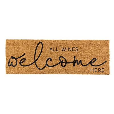 Doormat Coir All Wines Welcome