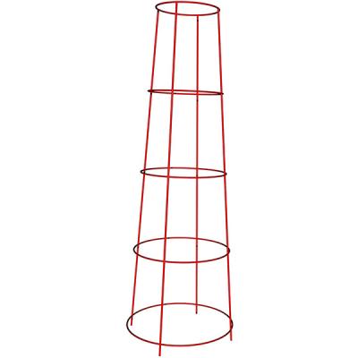 Red Inverted Tomato Cage 54in