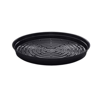 Black Vinyl Saucer 14"