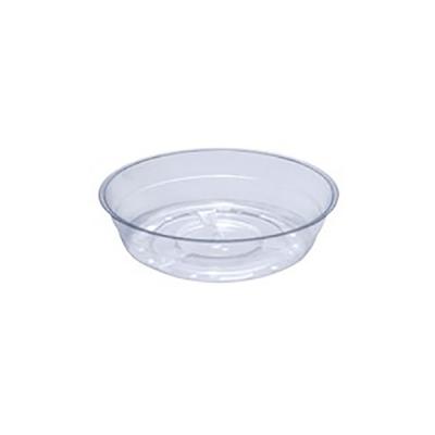 Clear Vinyl Saucer 4"